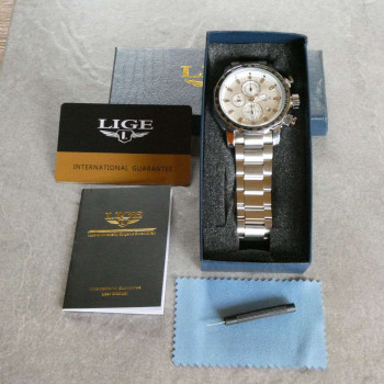 Lige Uhr - modischer Herren Chronograph